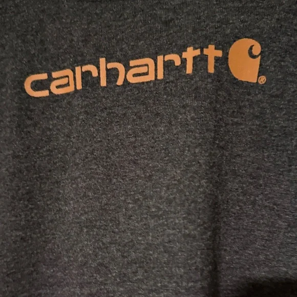 Carhartt Dark Gray Tee with Logo - Picture 5 of 5